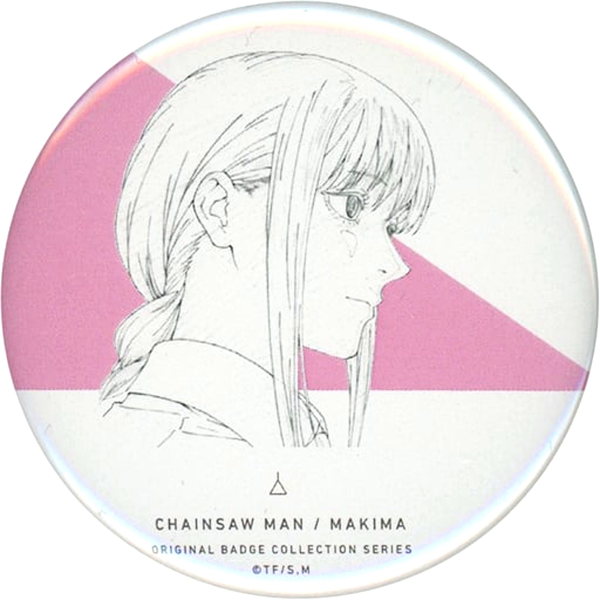 Makima Chainsaw Man Original Art Button Collection POP UP SHOP in PARCO [USED]