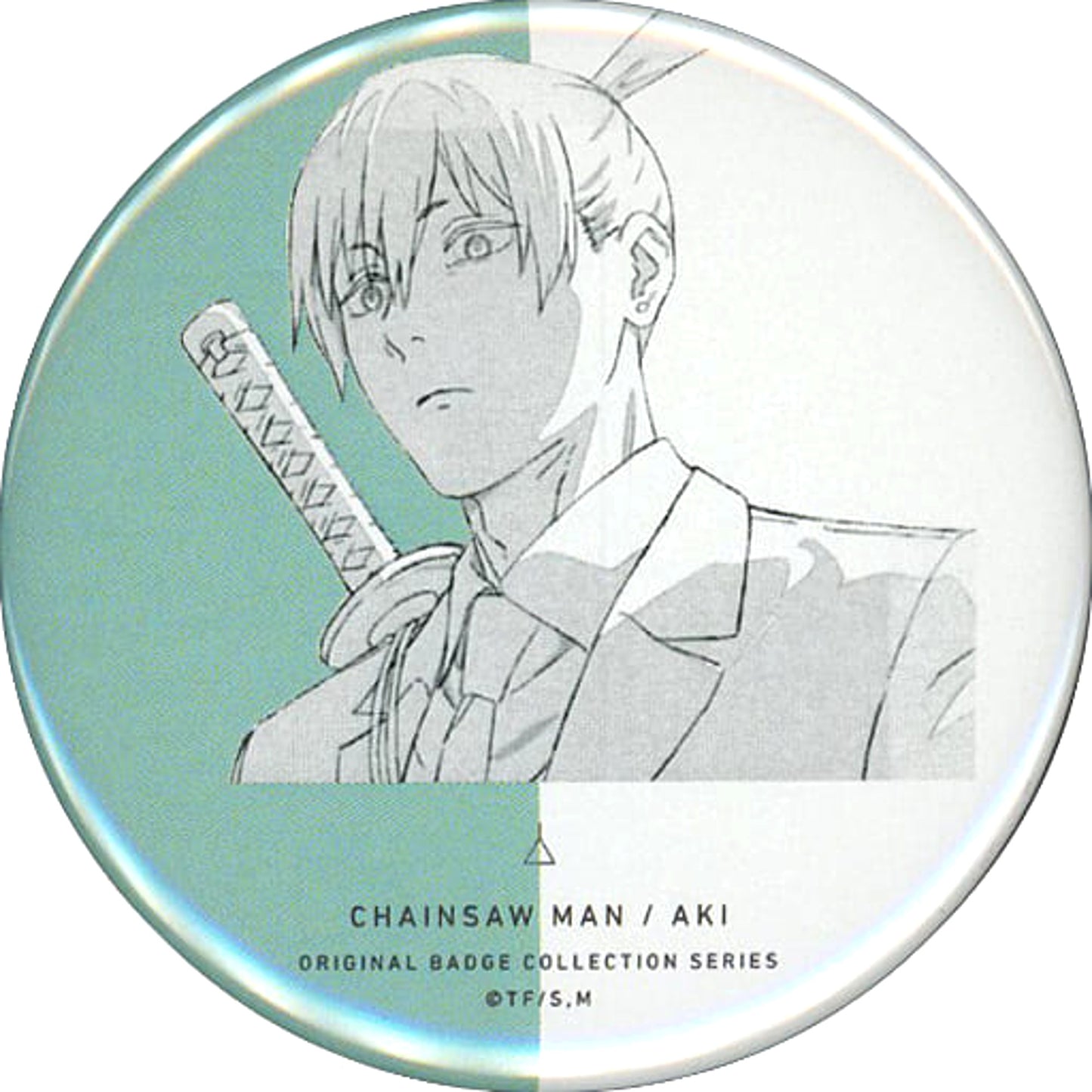 Chainsaw Man Aki Hayakawa Original Picture Can Badge Collection Pop Up Shop in Parco Limited Buttons [USED]