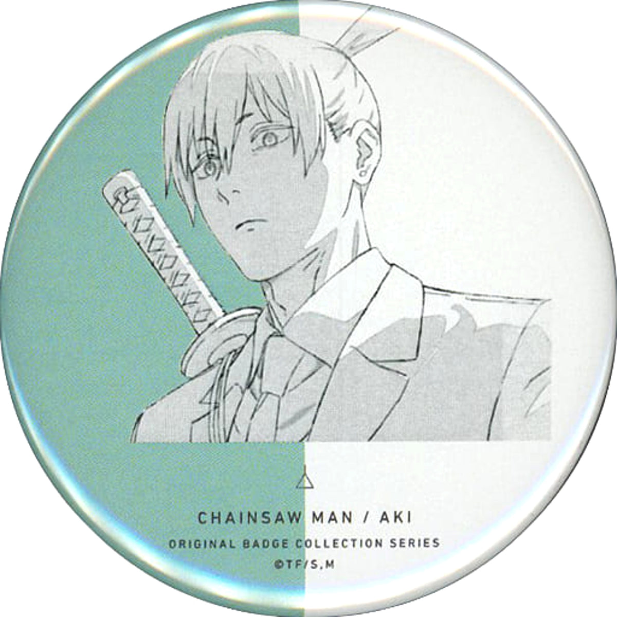 Chainsaw Man Aki Hayakawa Original Picture Can Badge Collection Pop Up Shop in Parco Limited Buttons [USED]
