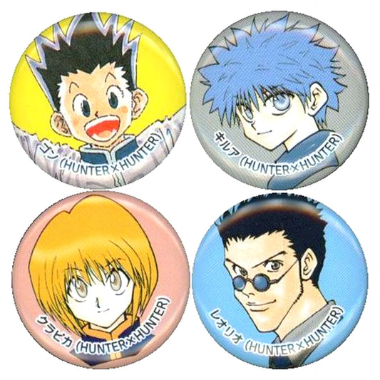 Group Hunter x Hunter Button Set Magical Scratch Winner Item TV Anime Memorial Project [USED]