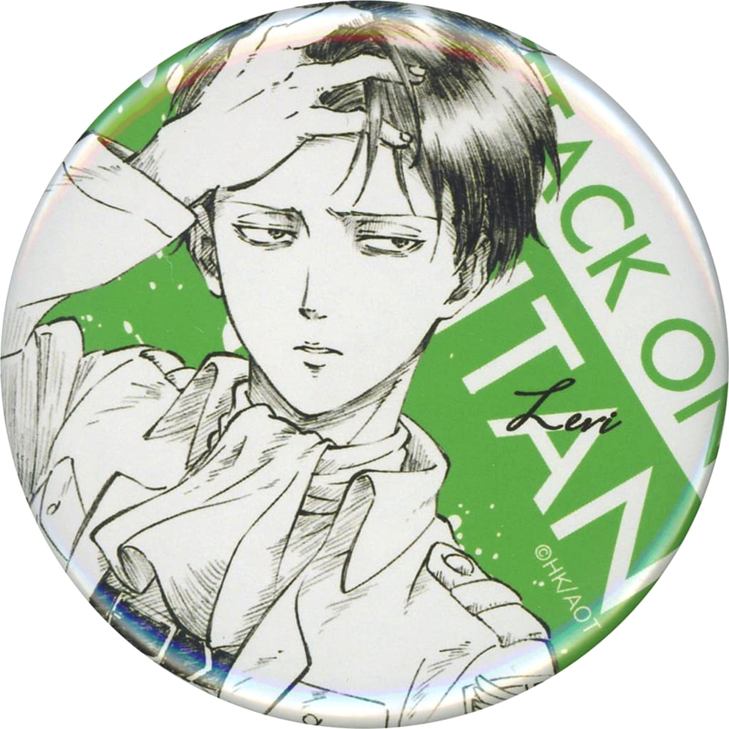 Attack on Titan Levi Ackerman WIT STUDIO Can Badge Collection Buttons [USED]