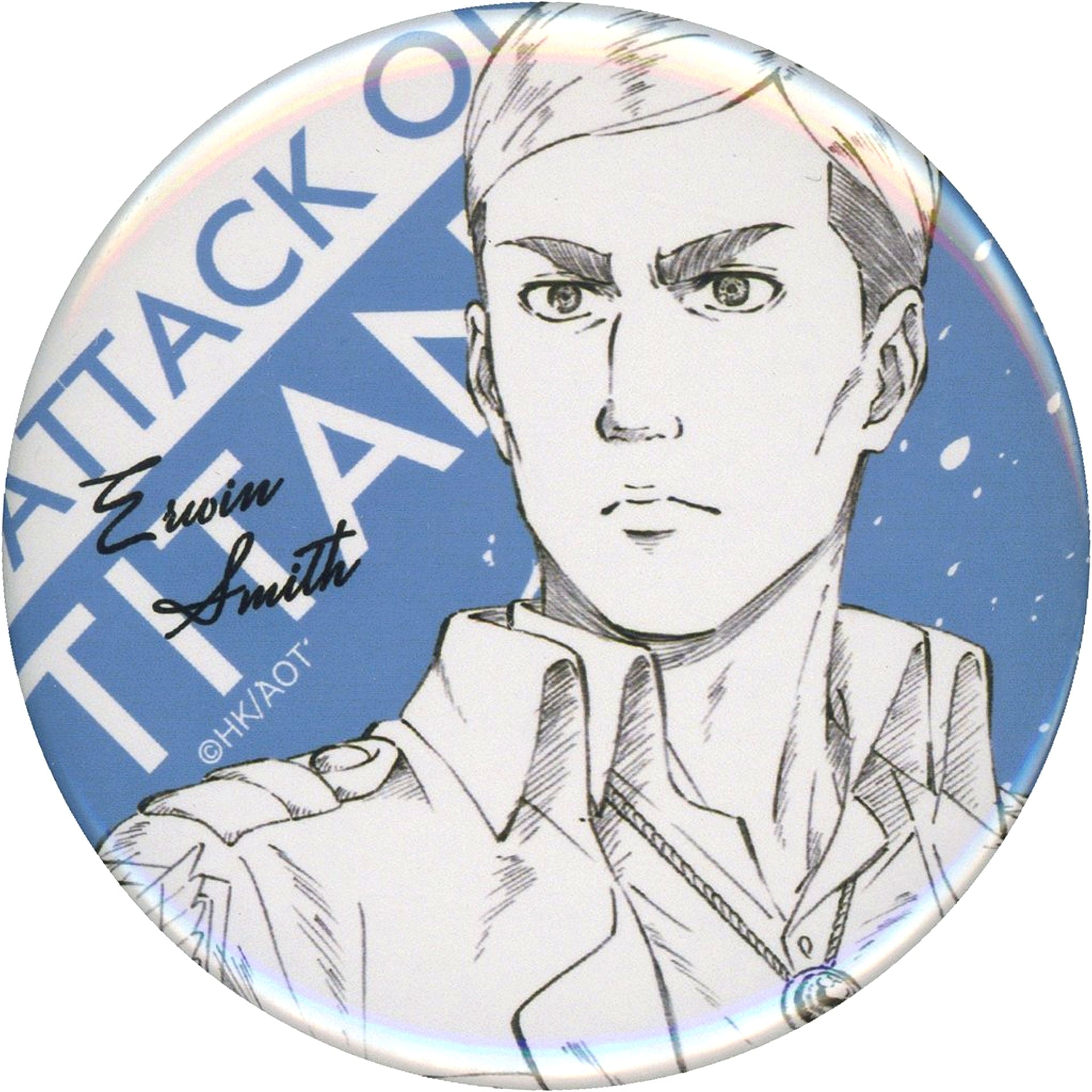 Erwin Smith Attack on Titan WIT STUDIO Badge Collection [USED]