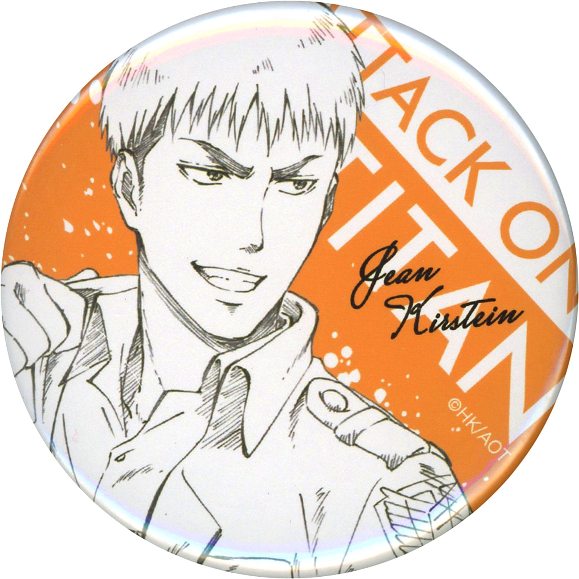 Jean Kirstein Attack on Titan WIT STUDIO Button Collection [USED]