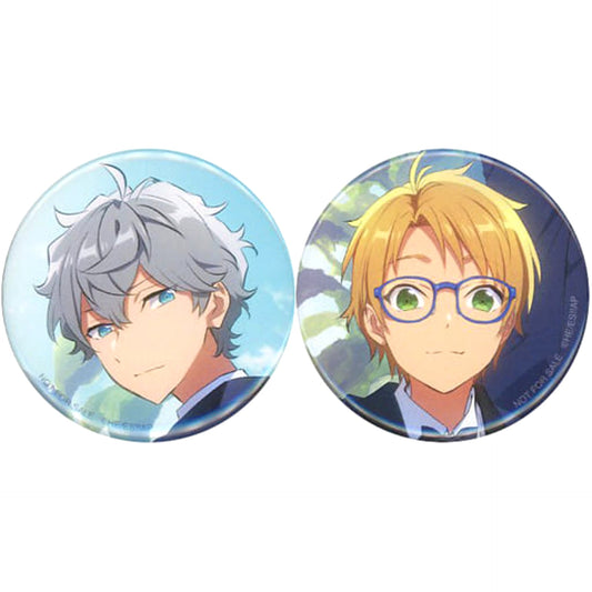Makoto Yuuki Izumi Sena Ensemble Stars!! Road to Show!! Set of 2 Button A-on Store Limited Blu-ray/DVD Pre-Order Bonus [USED]