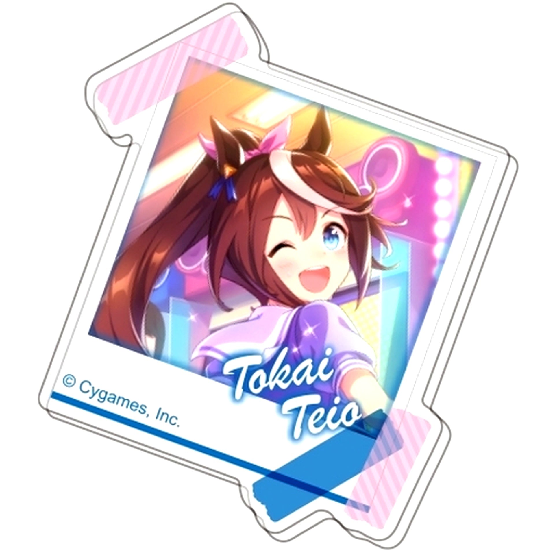 Tokai Teio Uma Musume Pretty Derby Acrylic Badge Vol.2 B [USED]