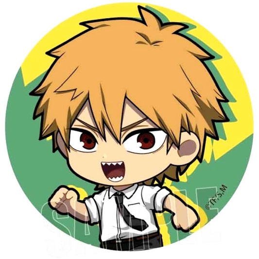 Denji Chainsaw Man Tekutoko Trading Button [USED]