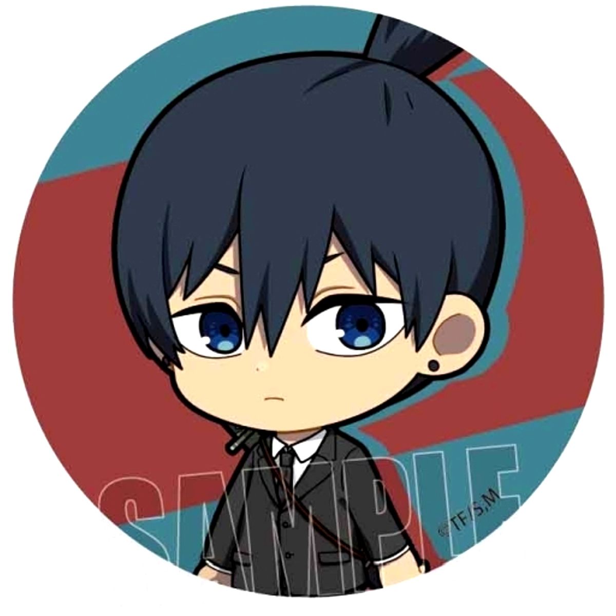 Aki Hayakawa Chainsaw Man Tekutoko Trading Button [USED]
