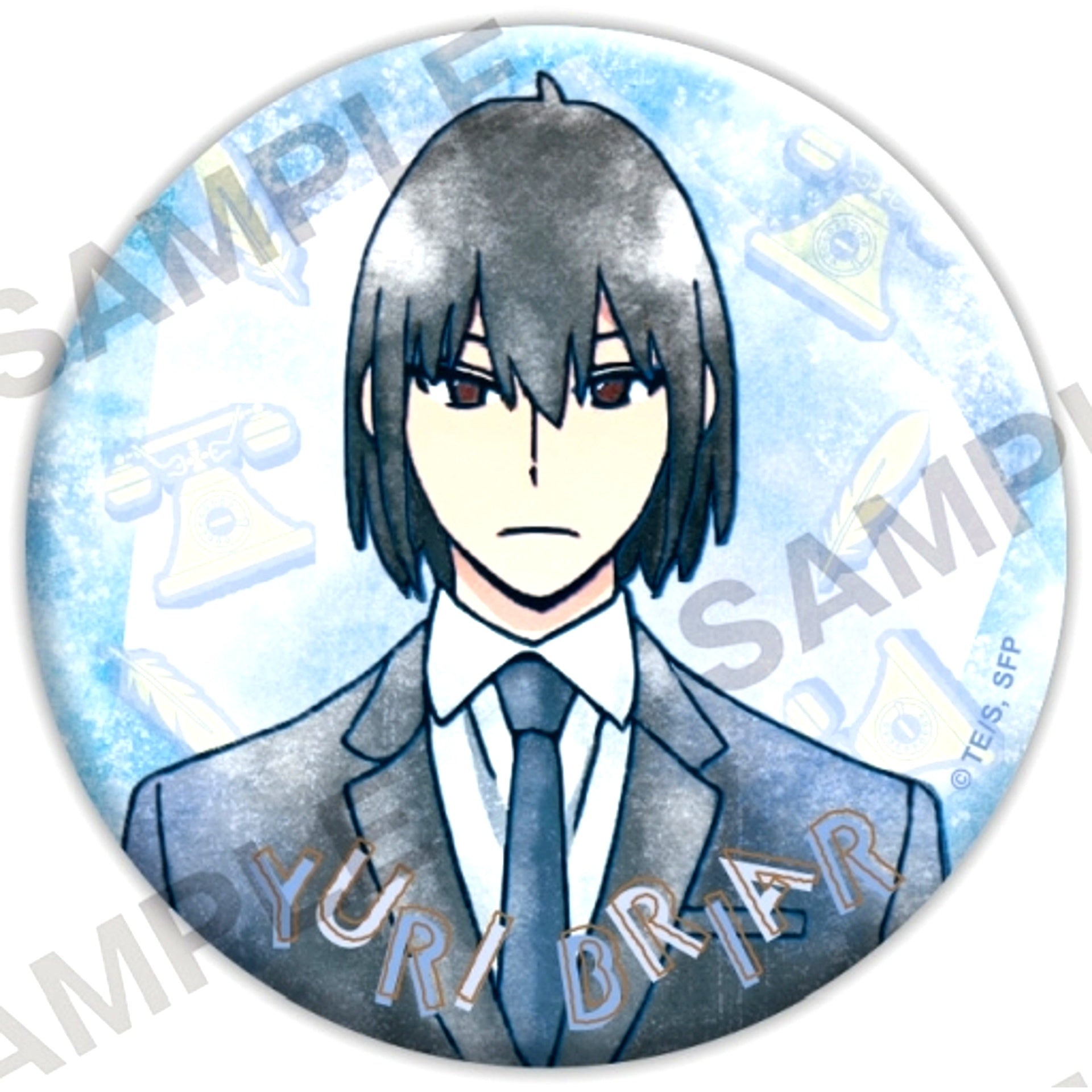 Yuri Briar SPY x FAMILY Grunge Design Badge +76 [USED]
