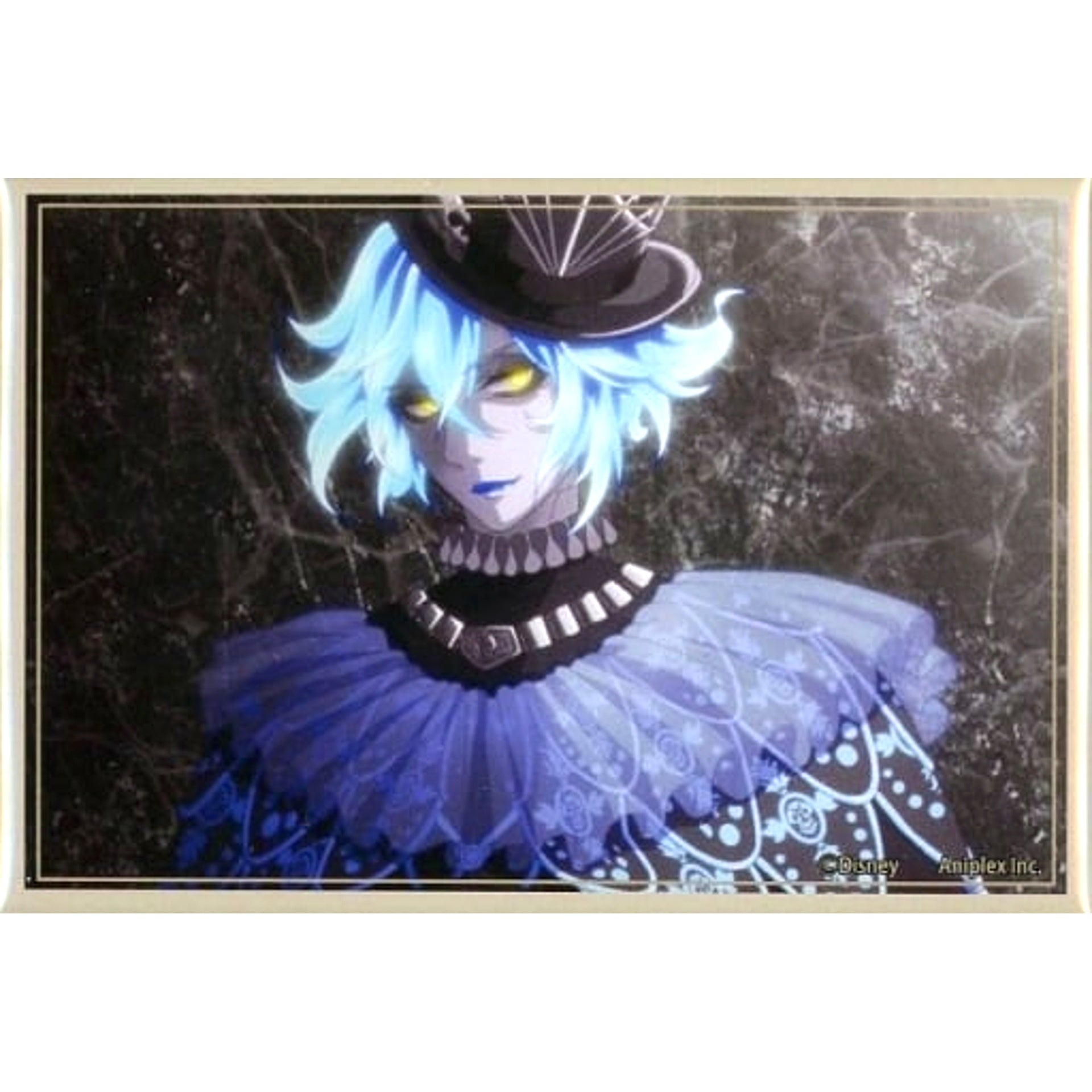 Idia Shroud Disney Twisted Wonderland Glorious Masquerade Crimson Flower and Bell of Salvation Animation Button Collection Masquerade Dress Ver. [USED]