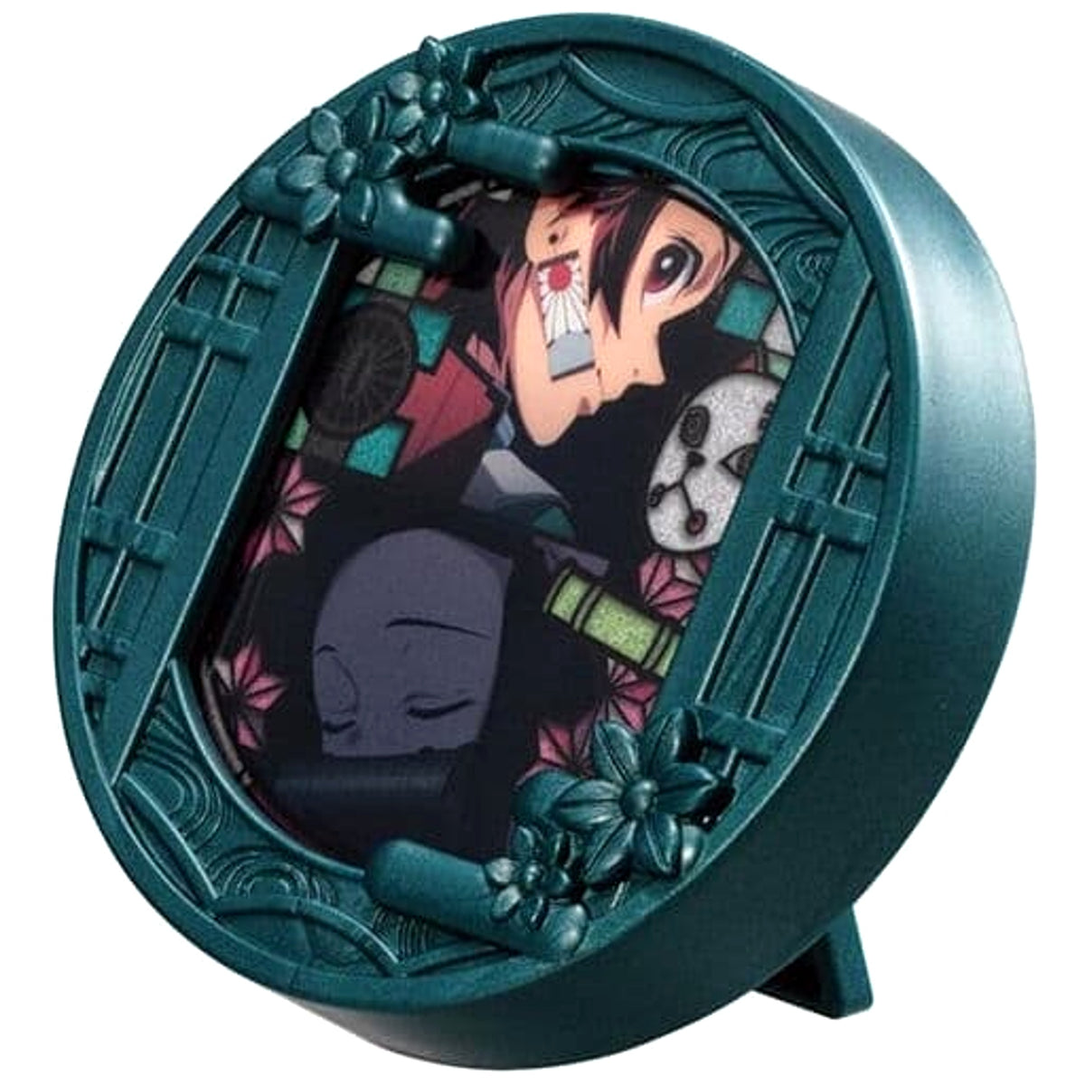 Demon Slayer: Kimetsu no Yaiba Tanjiro Kamado Nezuko Kamado Can Badge Stand Buttons [USED]