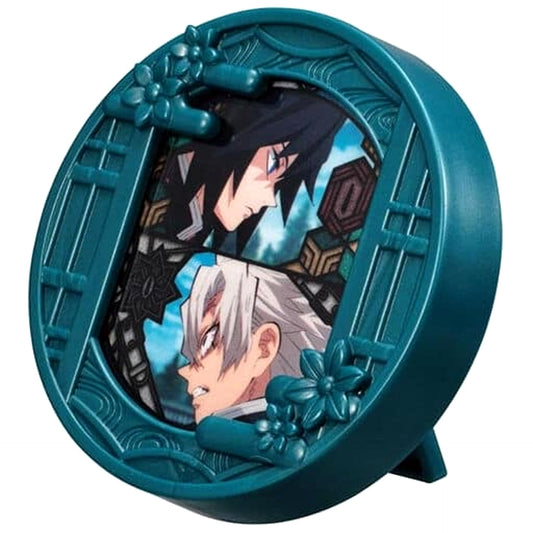 Demon Slayer: Kimetsu no Yaiba Giyu Tomiokau Sanemi Shinazugawa Button Stand [USED]