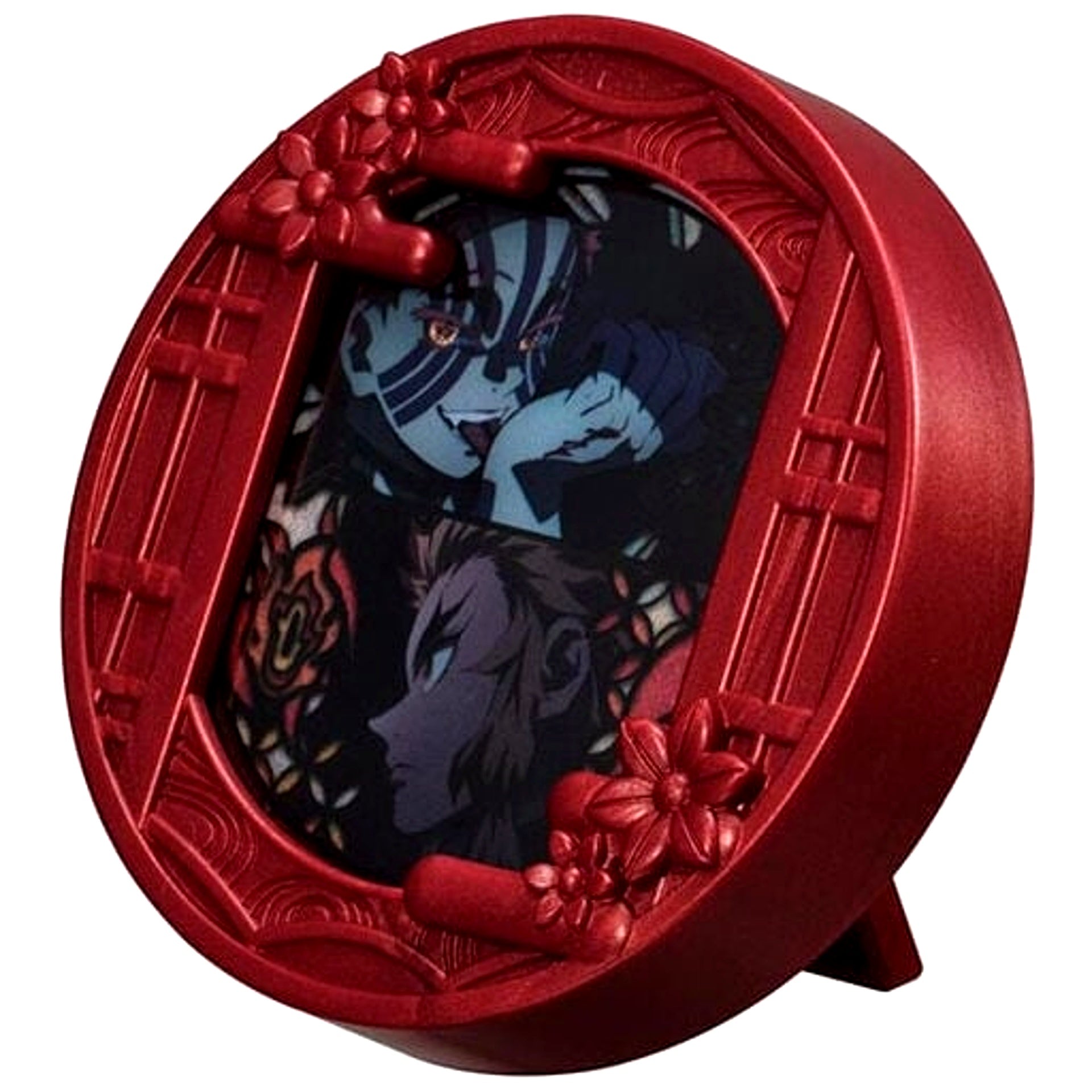 Kyojuro Rengoku & Akaza Demon Slayer: Kimetsu no Yaiba Button Stand [USED]