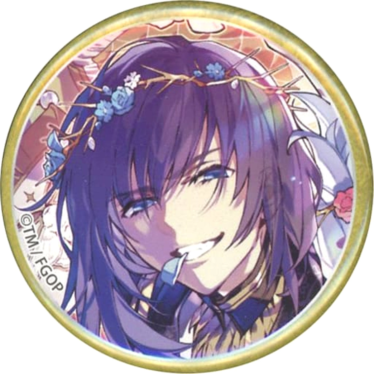 Fate/Grand Order Oberon Random Can Badge White Day Spectacles animate Girls Festival 2022 Limited Buttons [USED]