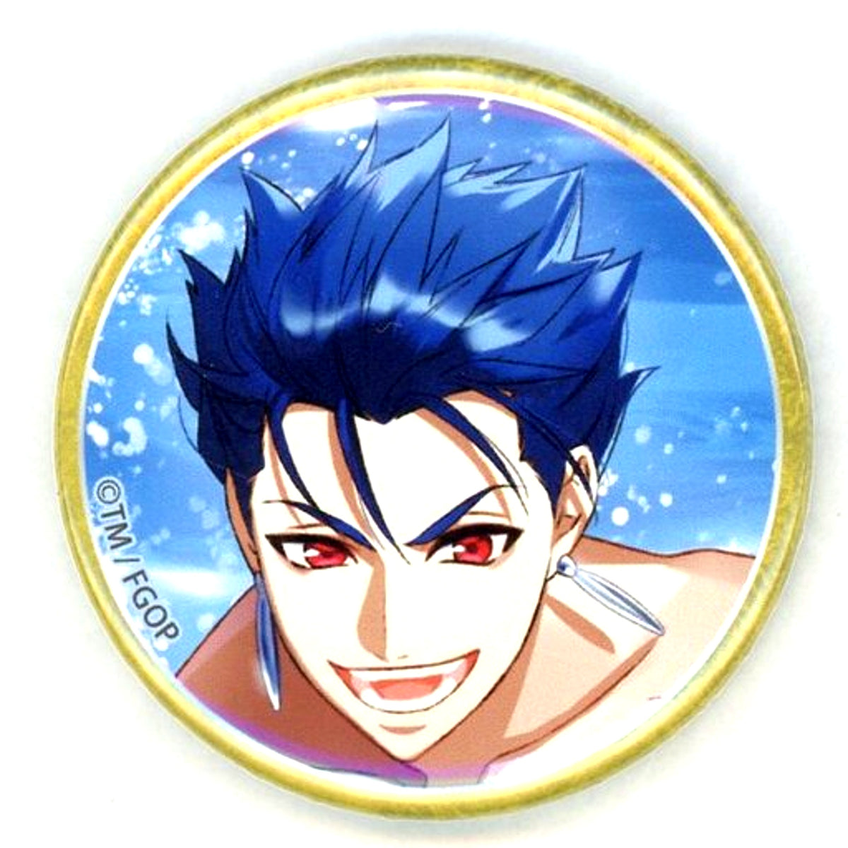 Cu Chulainn Fate/Grand Order White Day Spectacles Random Button Animate Girls Festival 2022 Goods [USED]