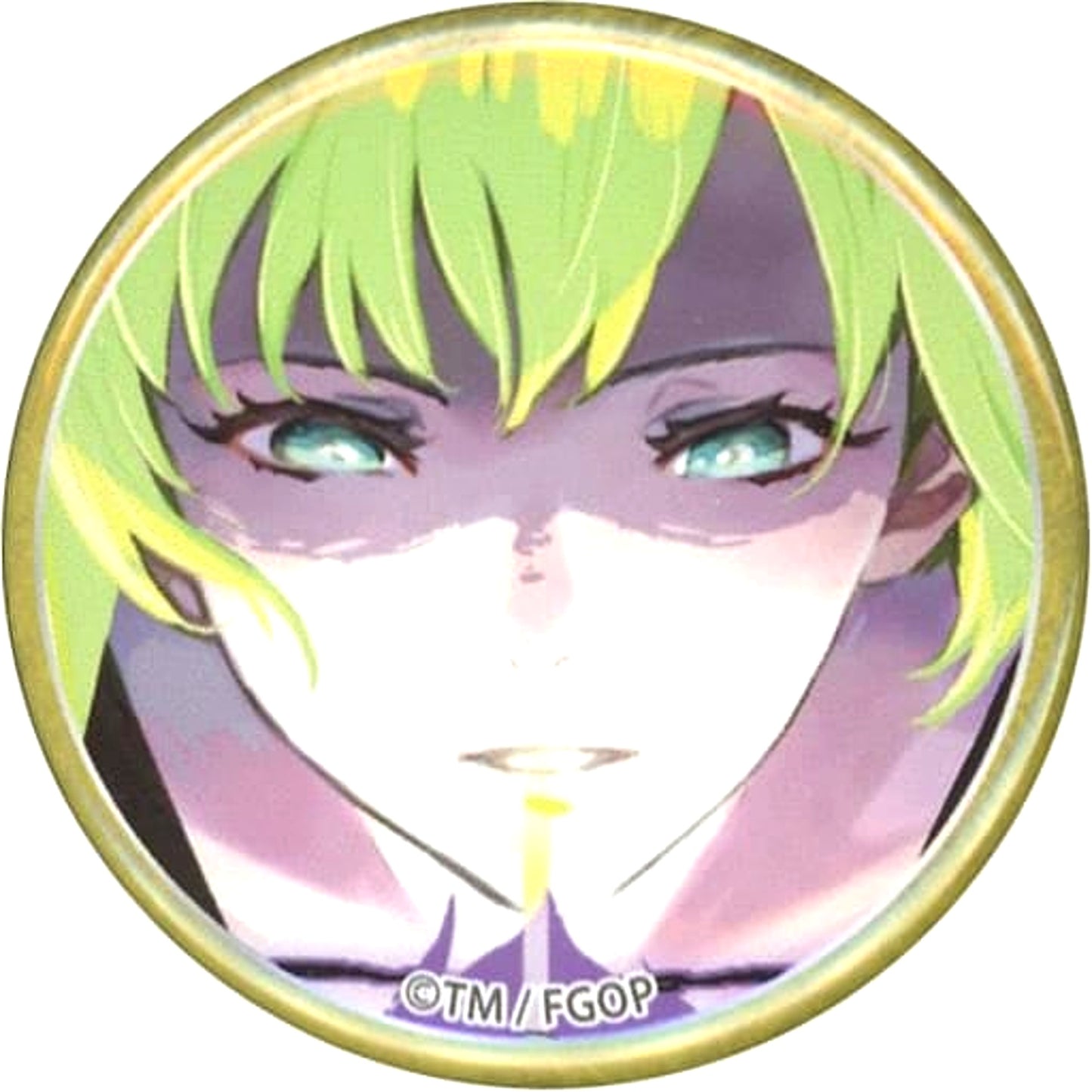 Fate/Grand Order Enkidu White Day Spectacles Random Can Badge Animate Girls Festival 2022 Goods [USED]