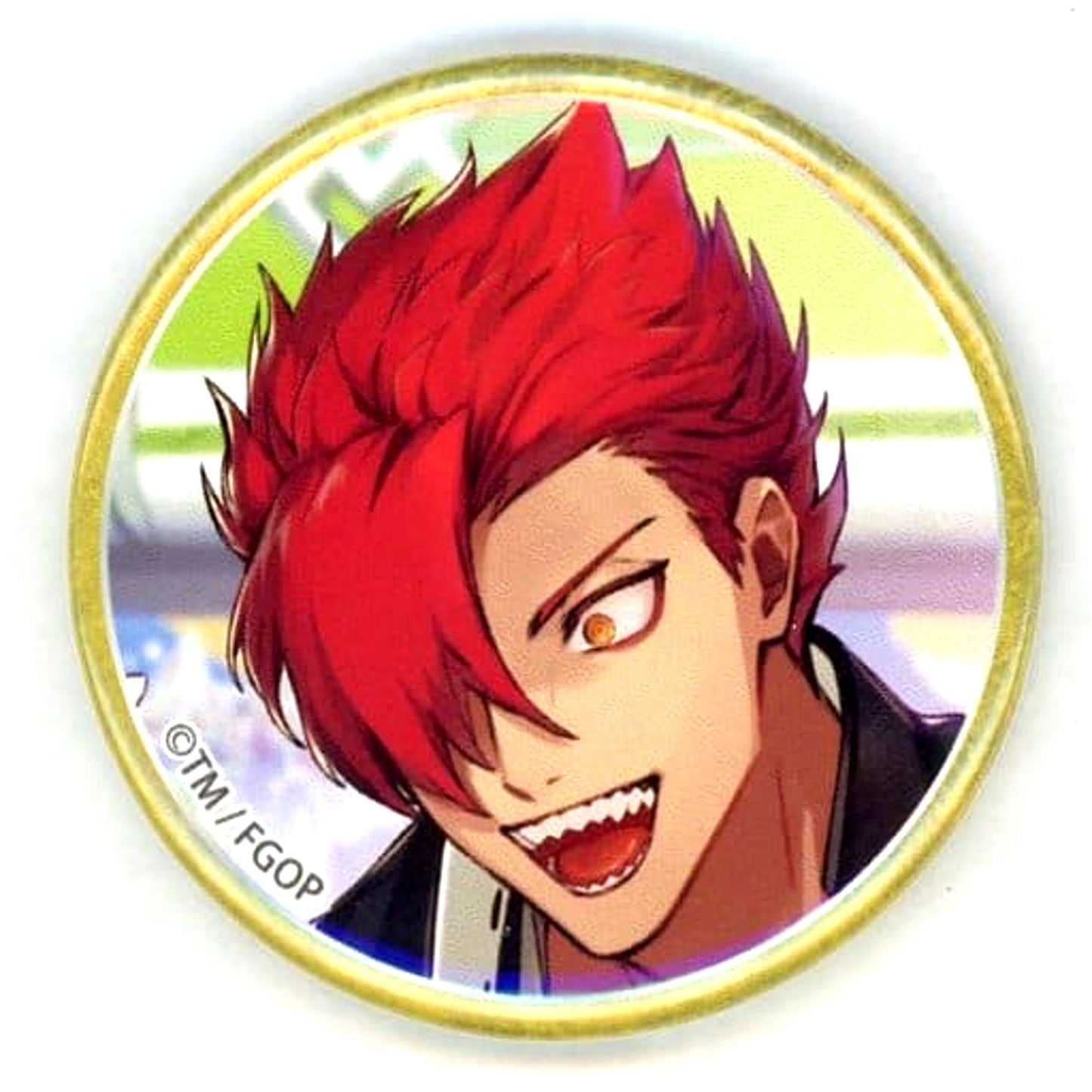 Fate/Grand Order Nagayoshi Mori White Day Spectacles Random Can Badge Animate Girls Festival 2022 Goods [USED]