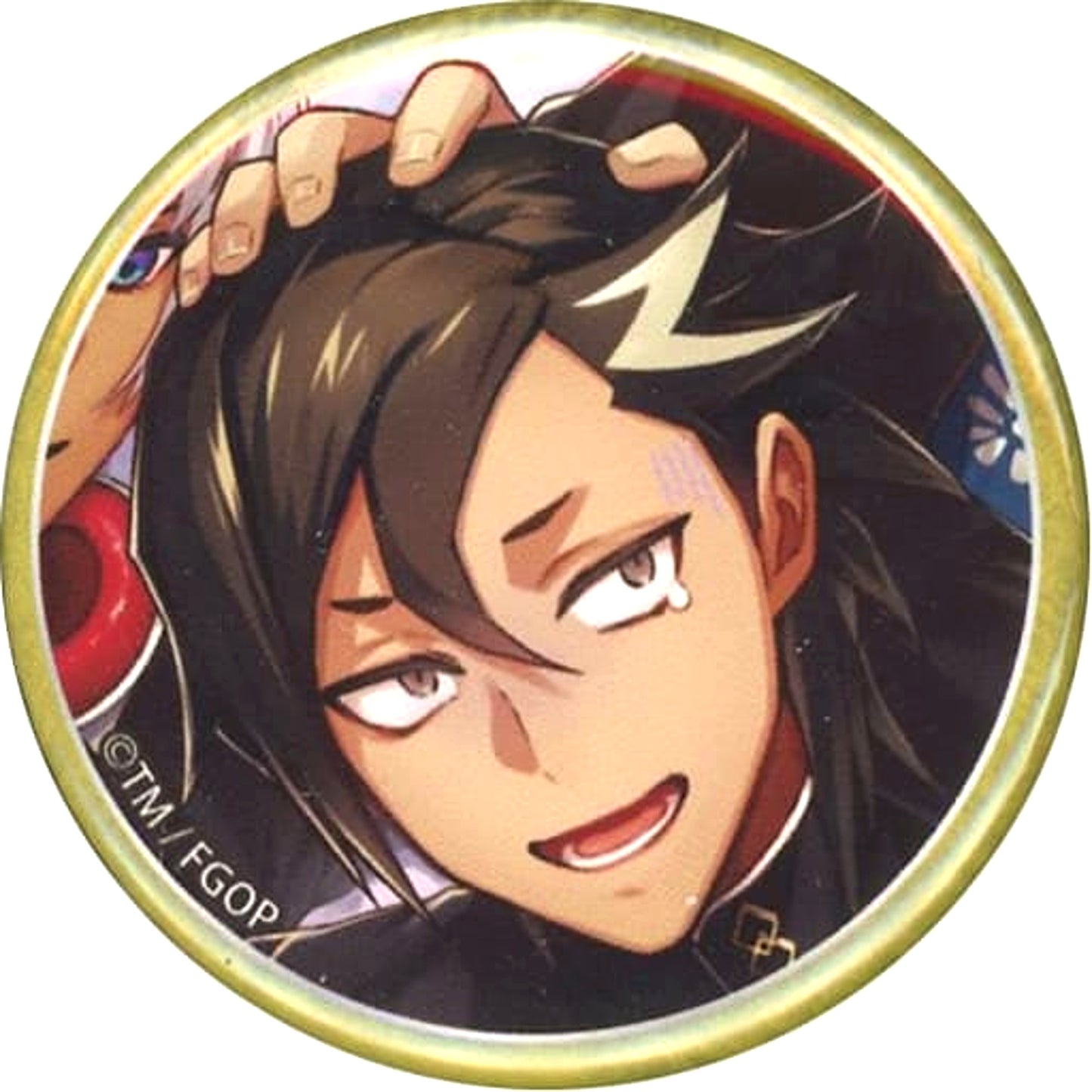 Fate/Grand Order Mandricardo White Day Spectacles Random Can Badge Animate Girls Festival 2022 Goods [USED]