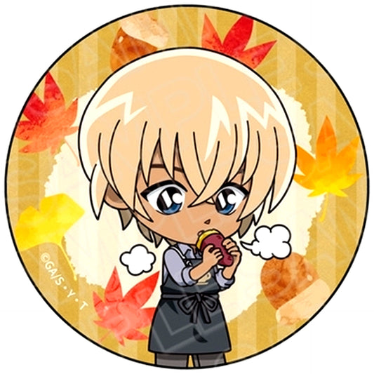 Toru Amuro Deformed Autumn Ver. Detective Conan Hologram Button [USED]