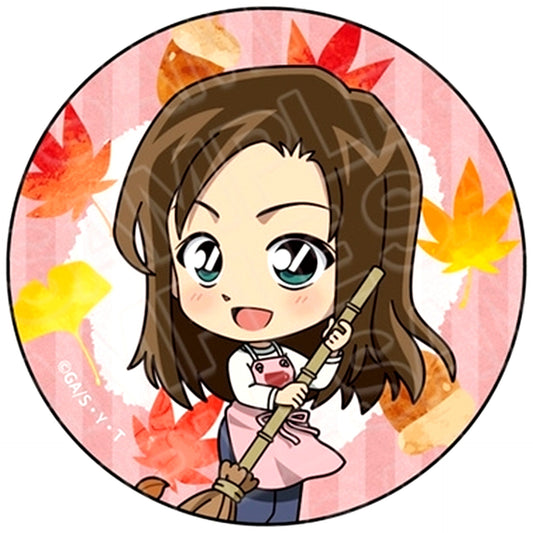 Azusa Enomoto Deformed Autumn Ver. Detective Conan Hologram Button [USED]