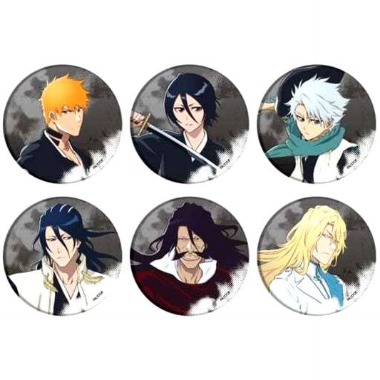 Set of 6 BLEACH Thousand-Year Blood War POP UP SHOP in Ikebukuro Sukima Store Button [USED]