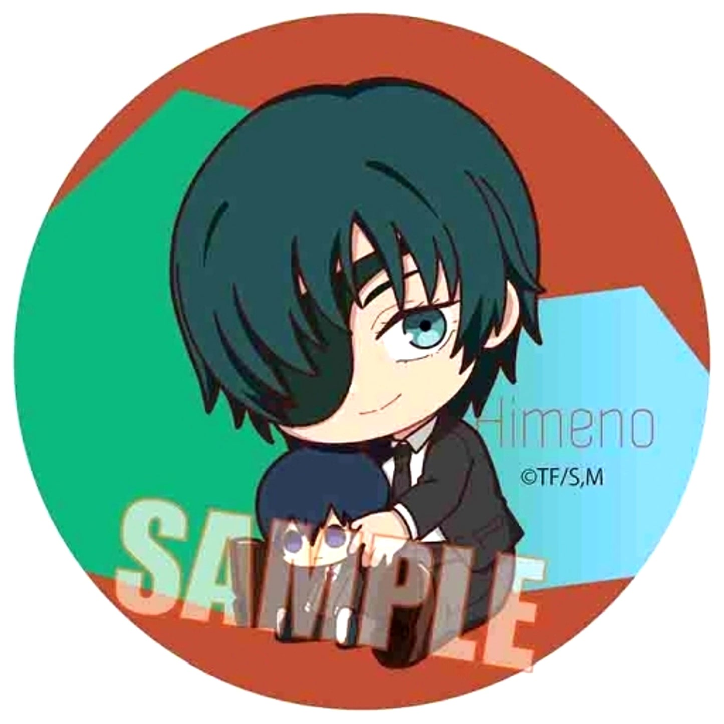 Himeno Chainsaw Man Gyugyutto Trading Button [USED]