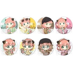 SPY x FAMILY Anya Forger Trading Can Badge Four Seasons Ver. All 8 Types Set Buttons [USED]