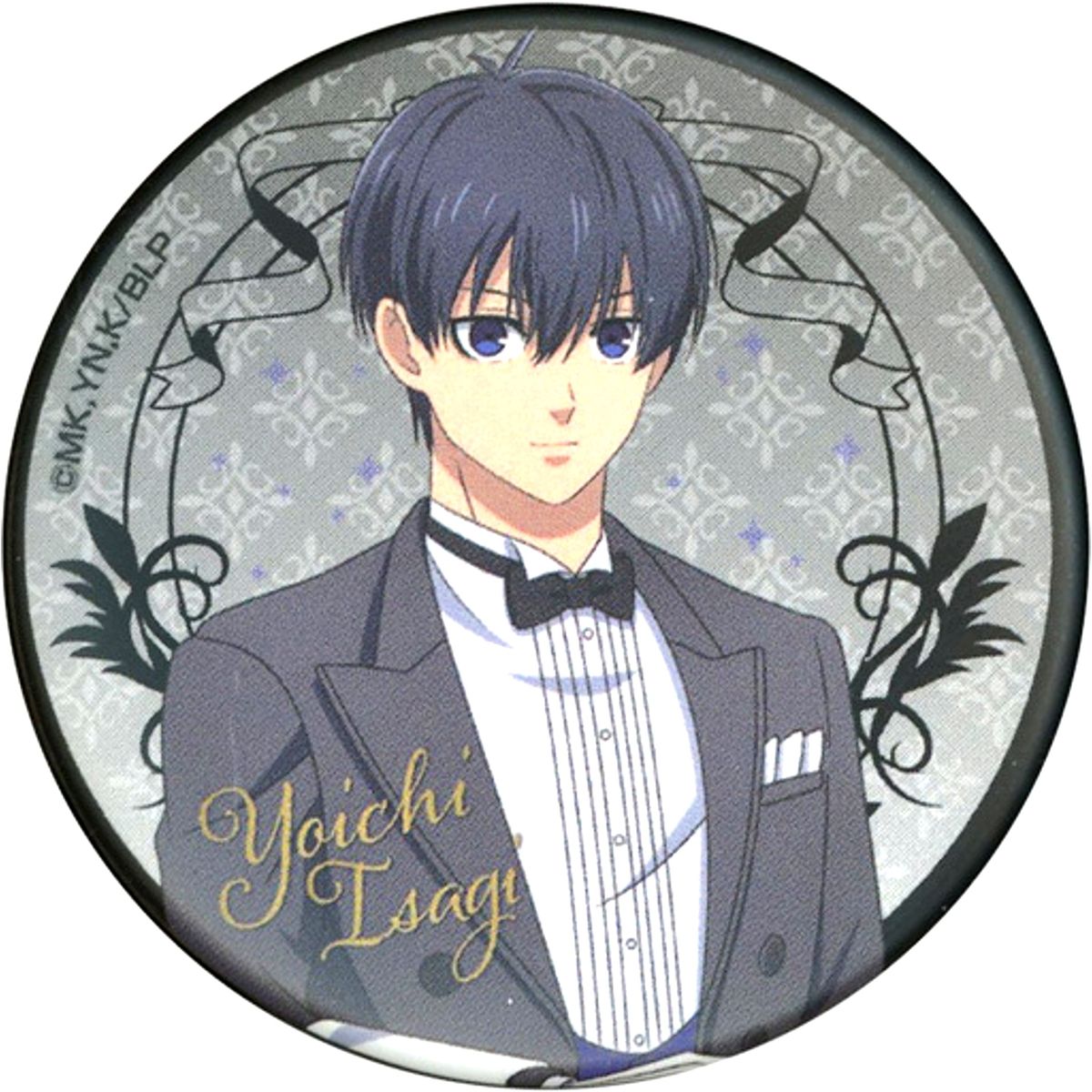 Yoichi Isagi Blue Lock x Chugai Grace Cafe Life Size Trading Matte Button Butler Ver. [USED]