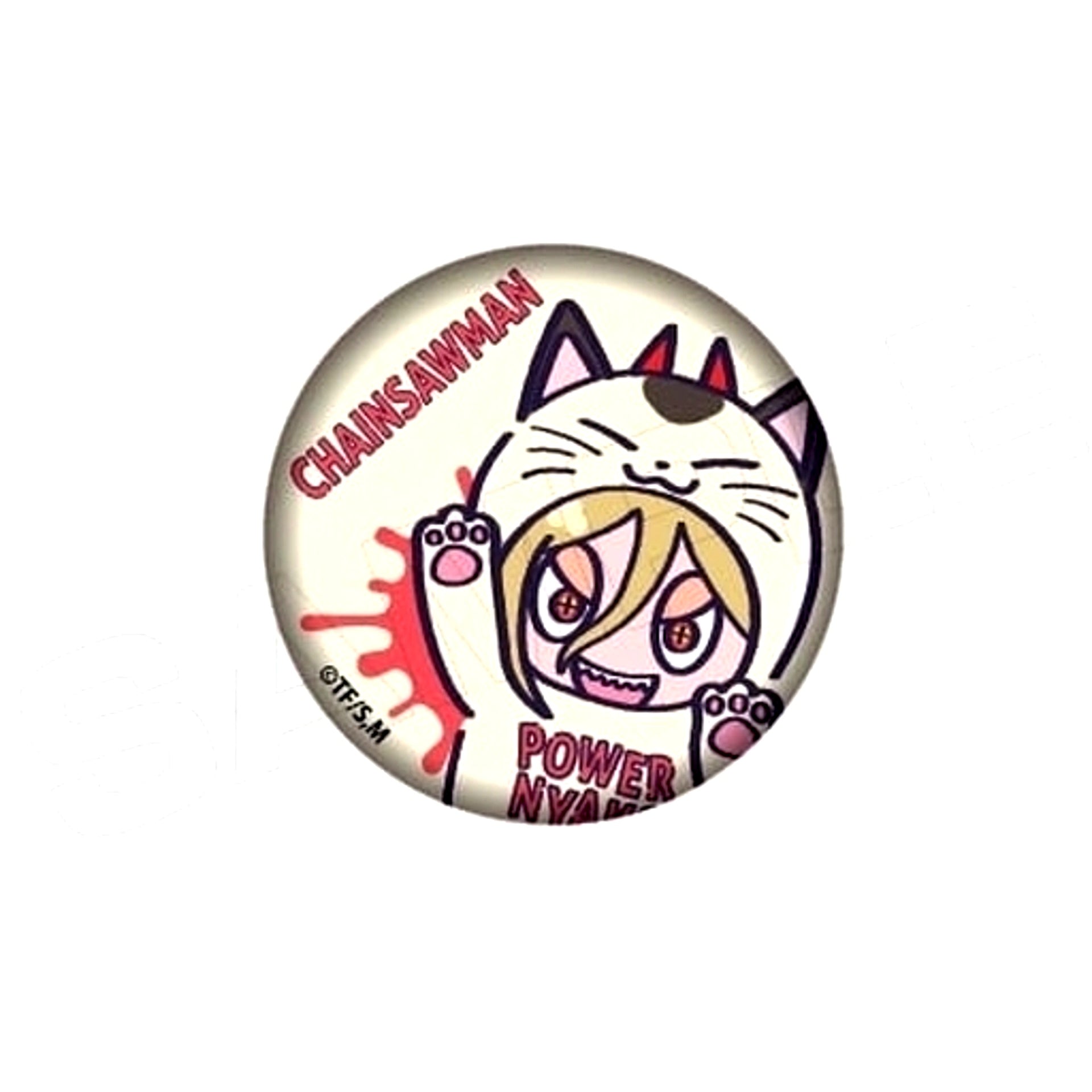 Power Chainsaw Man Button [USED]