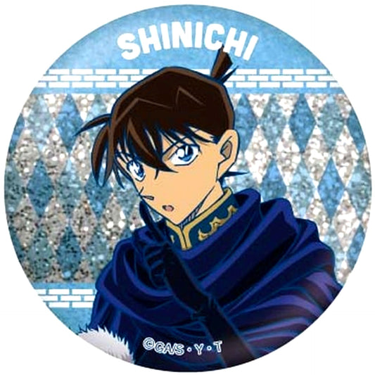Shinichi Kudo Detective Conan Trading Metallic Button F [USED]