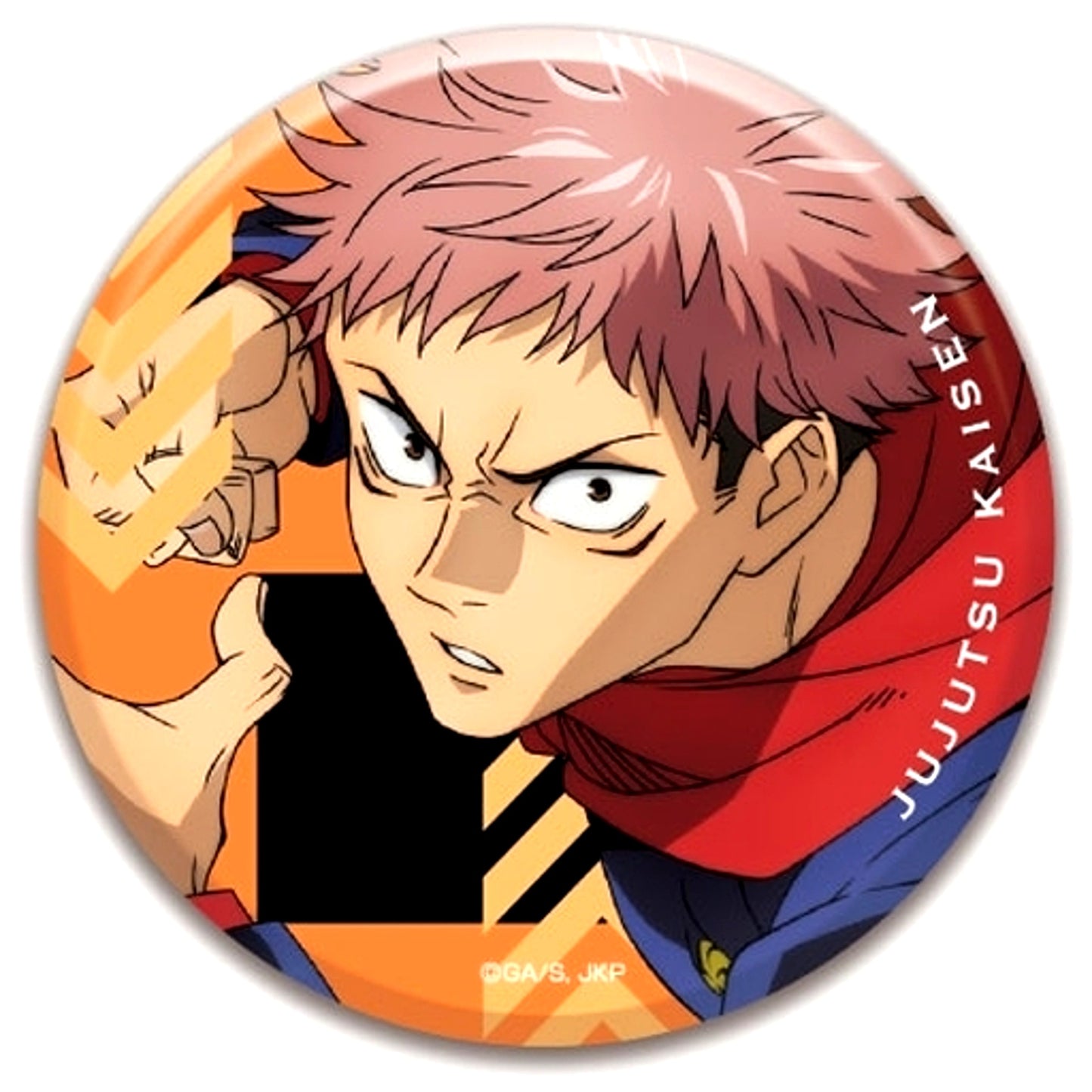 Yuji Itadori Jujutsu Kaisen Button [USED]