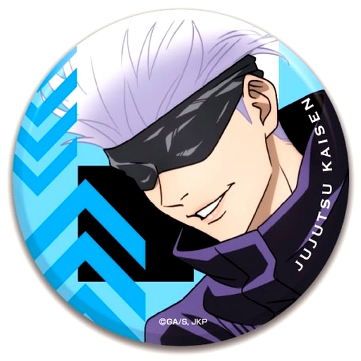 Satoru Gojo Jujutsu Kaisen CAN Button [USED]