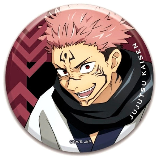 Ryomen Sukuna Jujutsu Kaisen Can Button [USED]