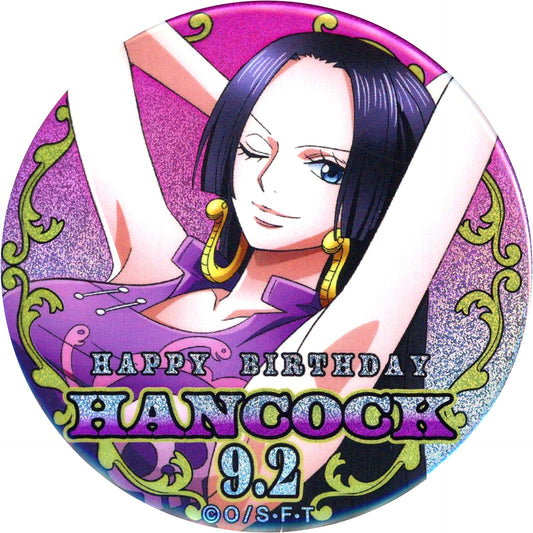 Boa Hancock One Piece Happy Birthday Hologram Button 2022 Mugiwara Store Limited [USED]