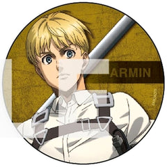 Attack on Titan Armin Arlert Newly Drawn Design Can Badge Buttons [USED]