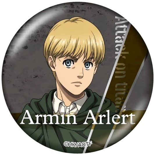 Attack on Titan Armin Arlert B Newly Drawn Random Can Badge Buttons [USED]