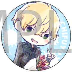 Tokyo Revengers Chifuyu Matsuno Graph Art Design 65mm Hologram Can Badge 02. Birthday Ver. Buttons [USED]