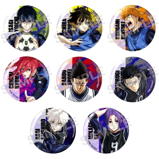 Set of 8 Blue Lock Trading Button [USED]