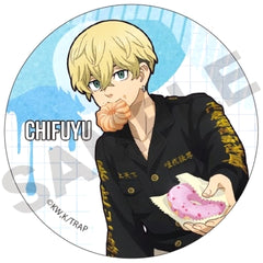 Tokyo Revengers Chifuyu Matsuno Trading Can Badge Share Buttons [USED]