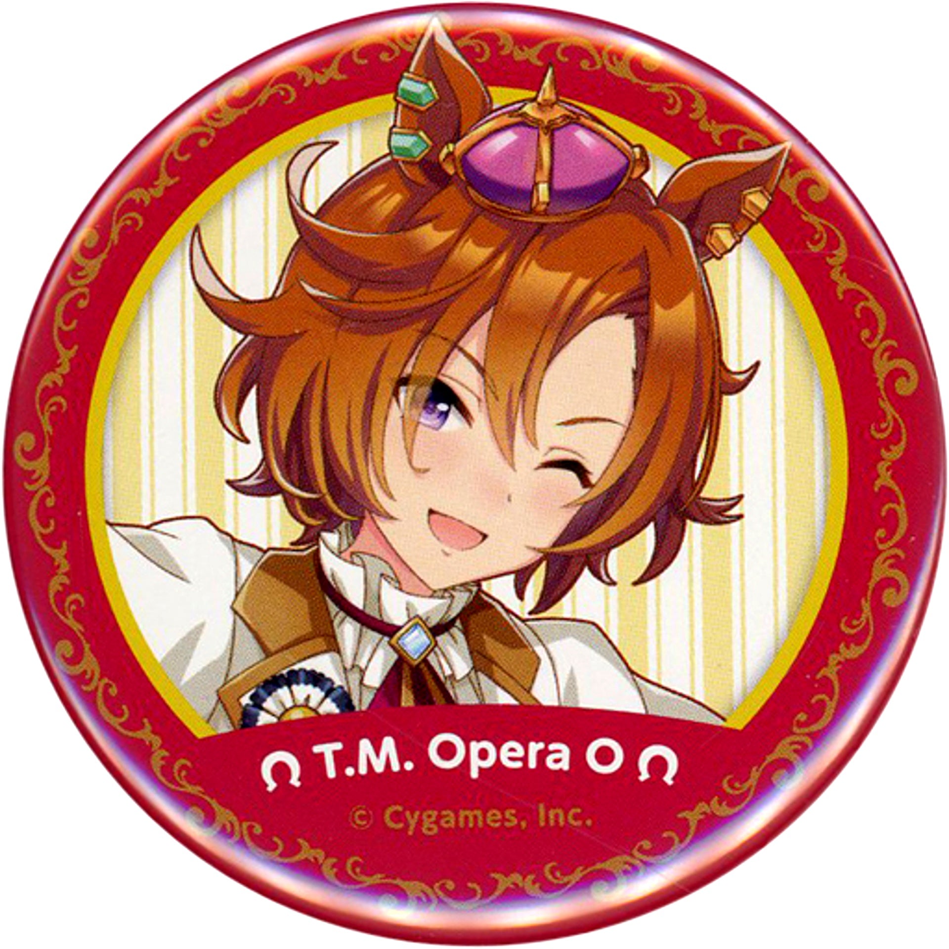 T.M. Opera O Uma Musume Pretty Derby Official Button New Stars Rose Ver. 4th EVENT SPECIAL DREAMERS!! [USED]