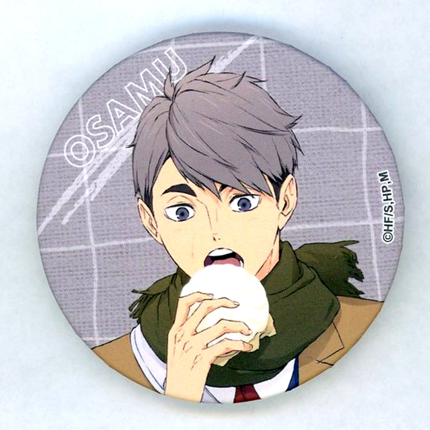Osamu Miya Haikyu!! Illustration Trading Matte Button JF2023 Ver. Jump Festa 2023 Goods [USED]