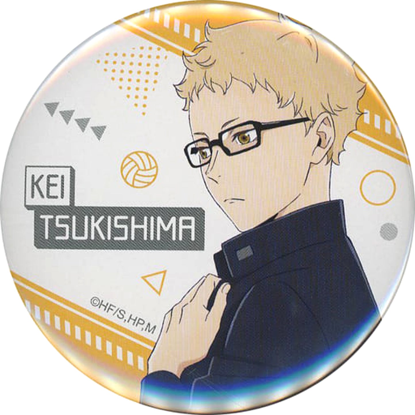 Kei Tsukishima Uniform Haikyu!! Undameshi! Mikuji Clubroom Button Little Luck [USED]