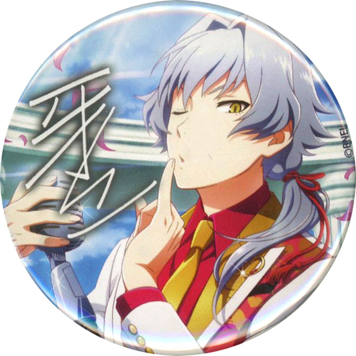 Ren Kizaki Badge Kotobukiya Kuji The Idolmaster SideM Event Collection Prize D [USED]