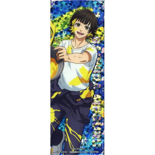 Meguru Bachira Blue Lock x GiGO/SEGA Store Campaign Square Hologram Button [USED]
