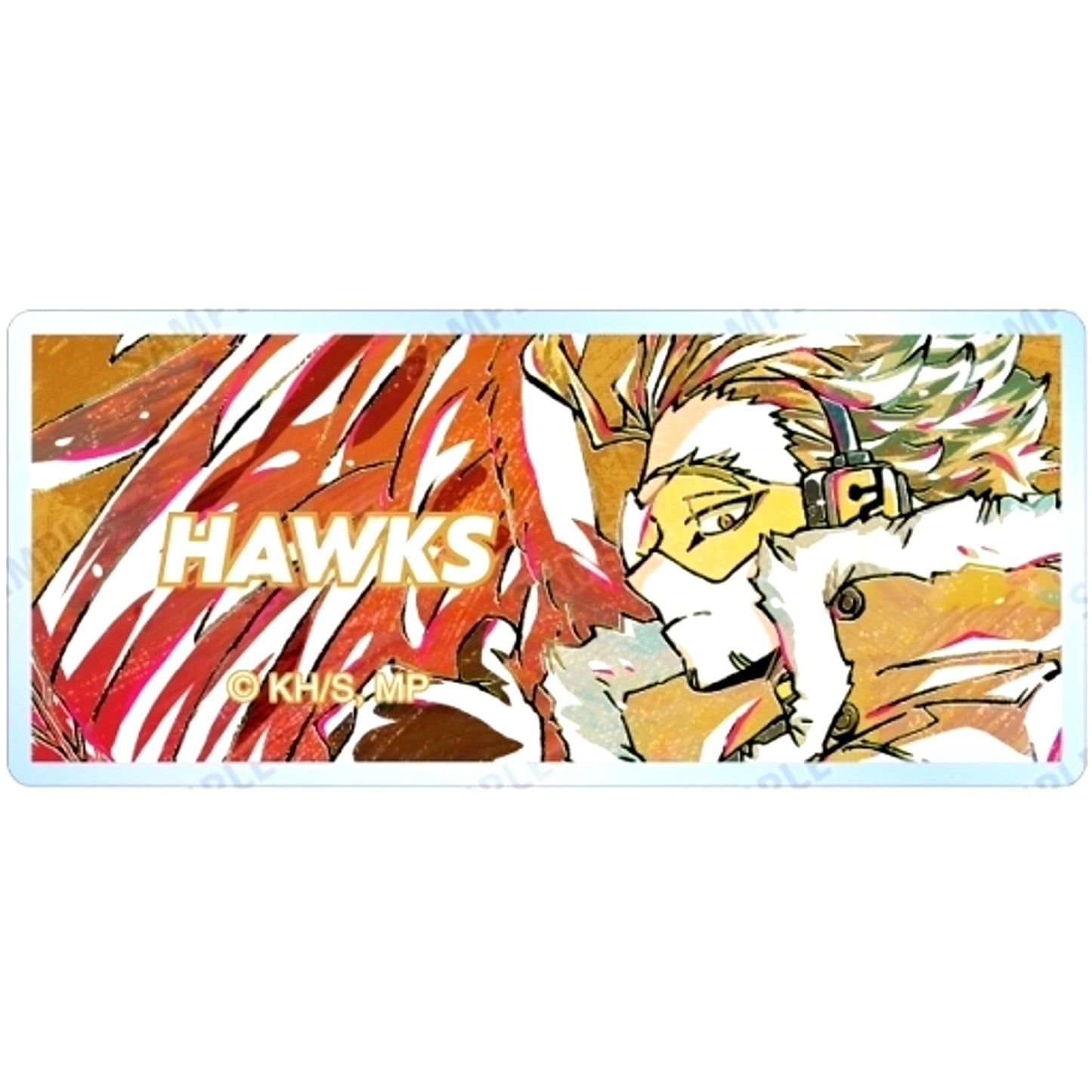 Hawks A My Hero Academia Trading Ani-Art Vol.5 Acrylic Name Plate ver.A [USED]