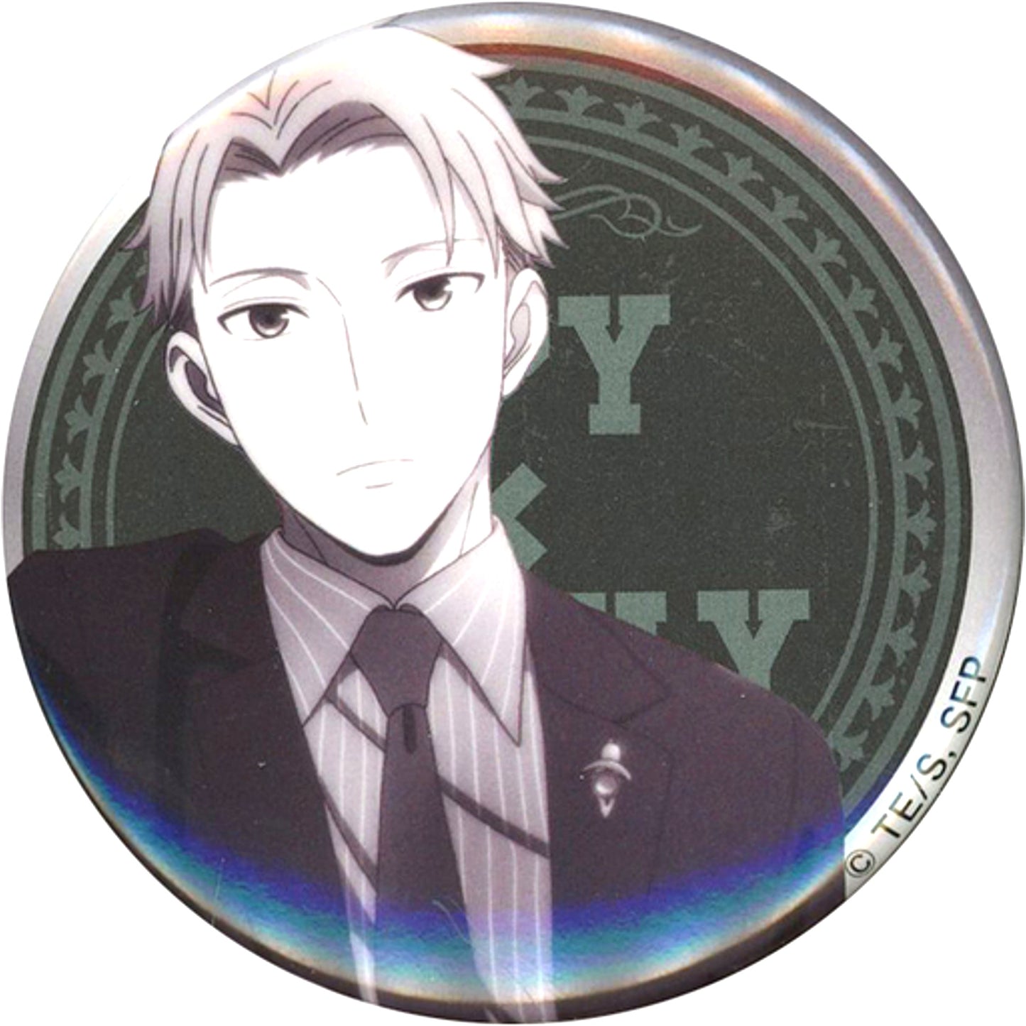 Loid Forger - Monochrome SPY x FAMILY Chara Badge Collection Suit & Parka [USED]
