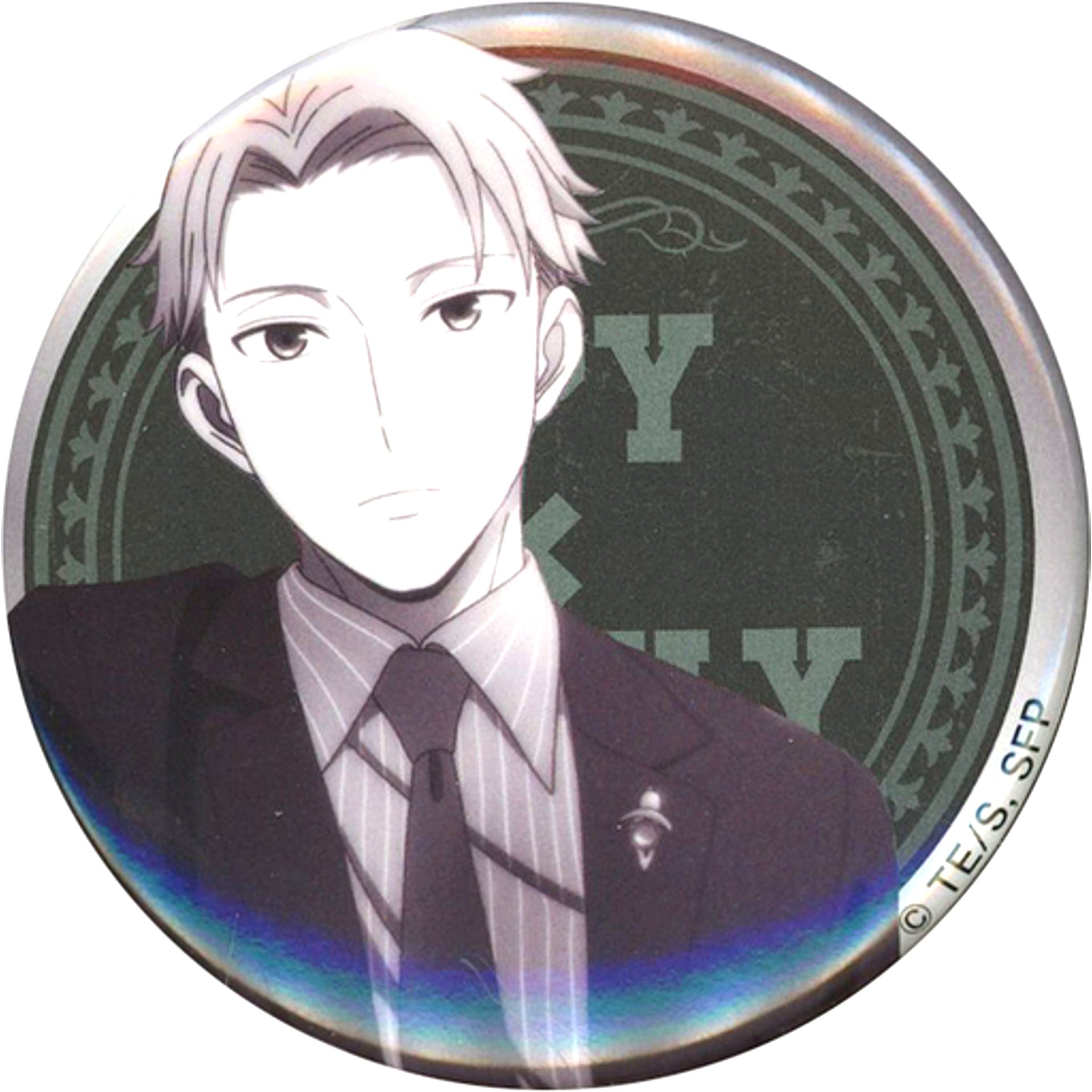 Loid Forger - Monochrome SPY x FAMILY Chara Badge Collection Suit & Parka [USED]