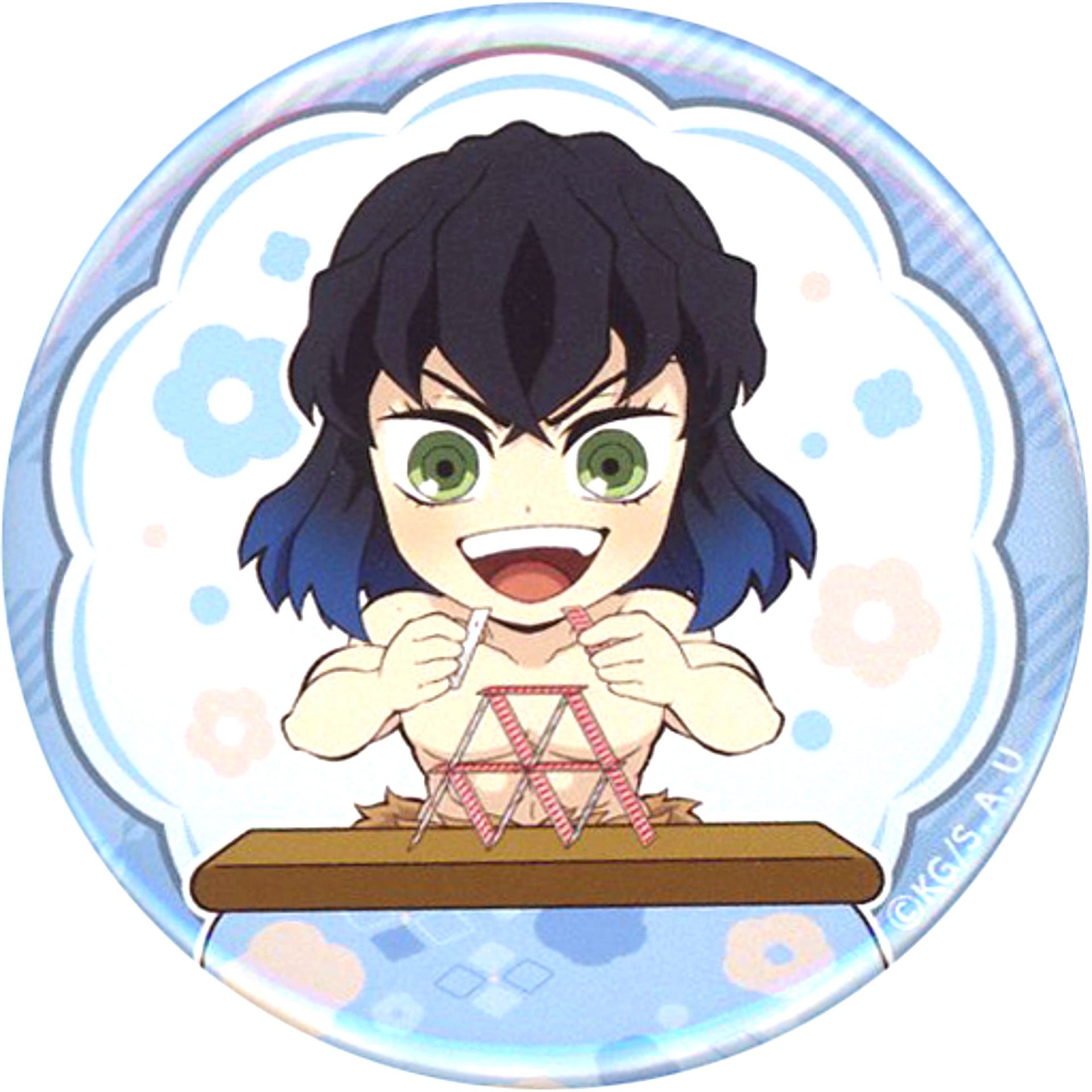 Inosuke Hashibira Demon Slayer Random Button Jump Festa 2023 Goods [USED]