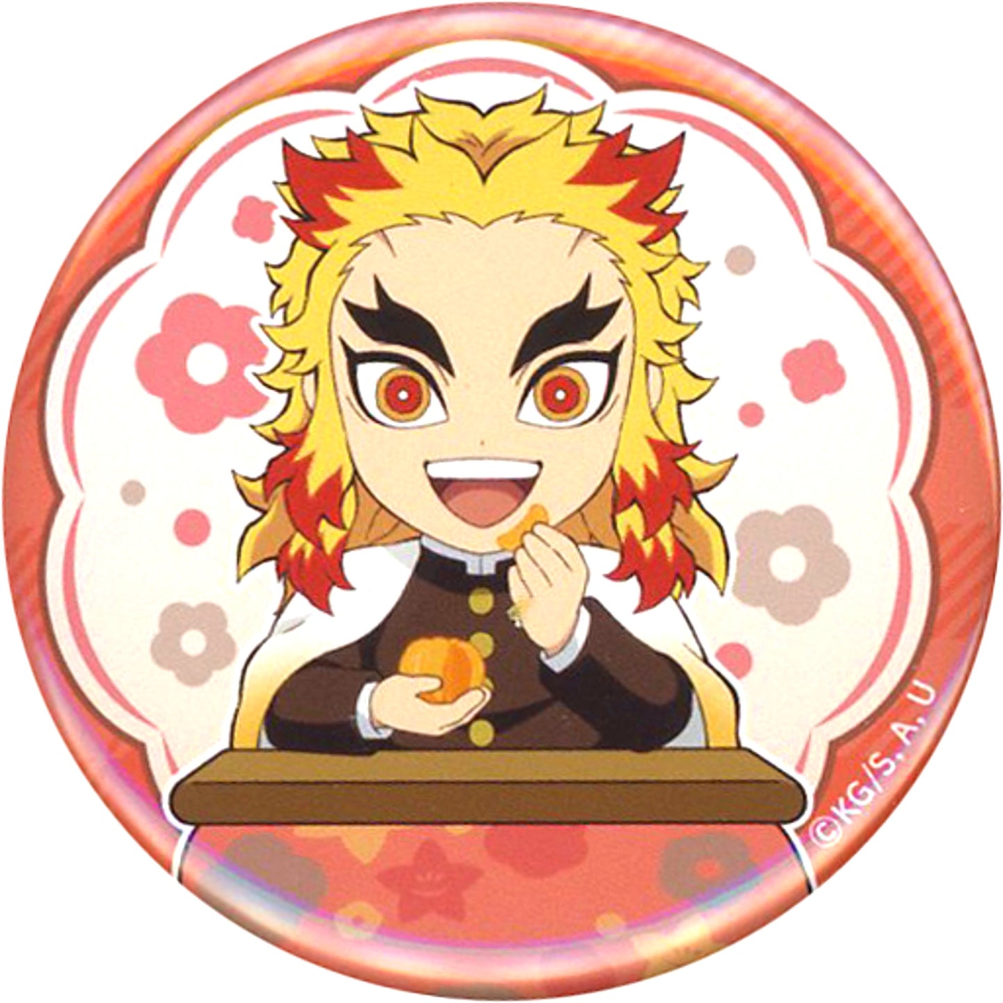 Kyojuro Rengoku Demon Slayer: Kimetsu no Yaiba Random Button Jump Festa 2023 Goods [USED]
