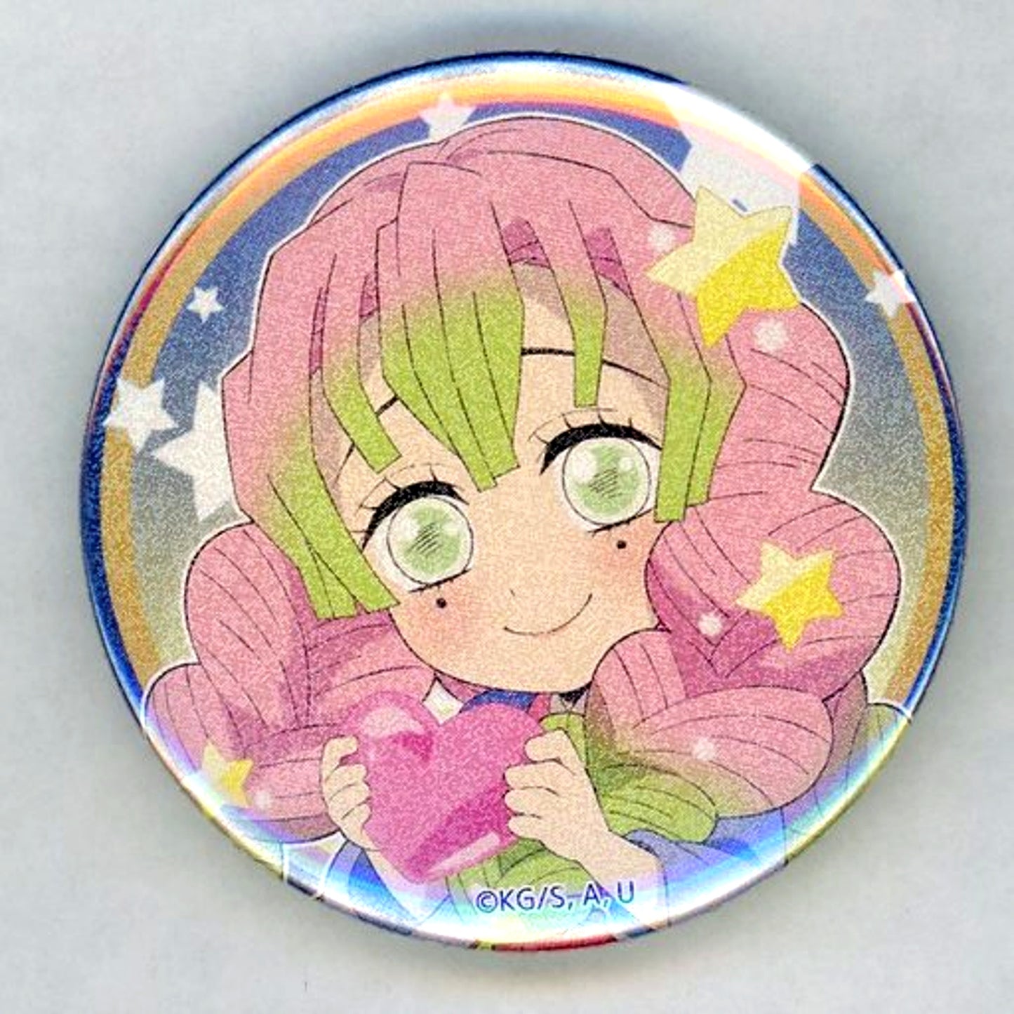 Mitsuri Kanroji Glitter Demon Slayer ufotable Cafe x Machi Asobi Cafe 12 Constellations Event 2022 Random Button A [USED]