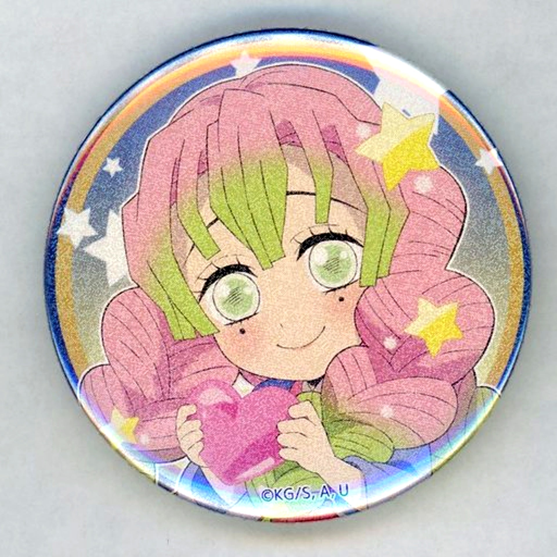 Mitsuri Kanroji Glitter Demon Slayer ufotable Cafe x Machi Asobi Cafe 12 Constellations Event 2022 Random Button A [USED]